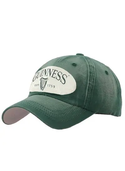 Guinness Distressed Patch Baseball Cap